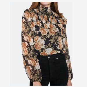En Saison Floral Blouse